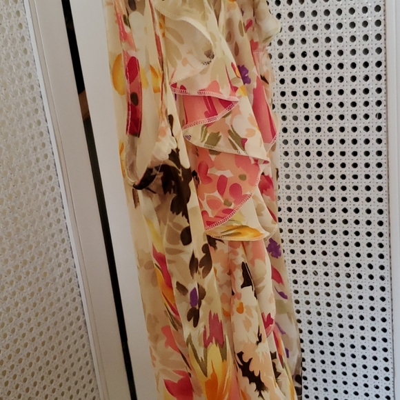 Dress Blouse Top Career Sunny Leigh Floral Top - Picture 3 of 8